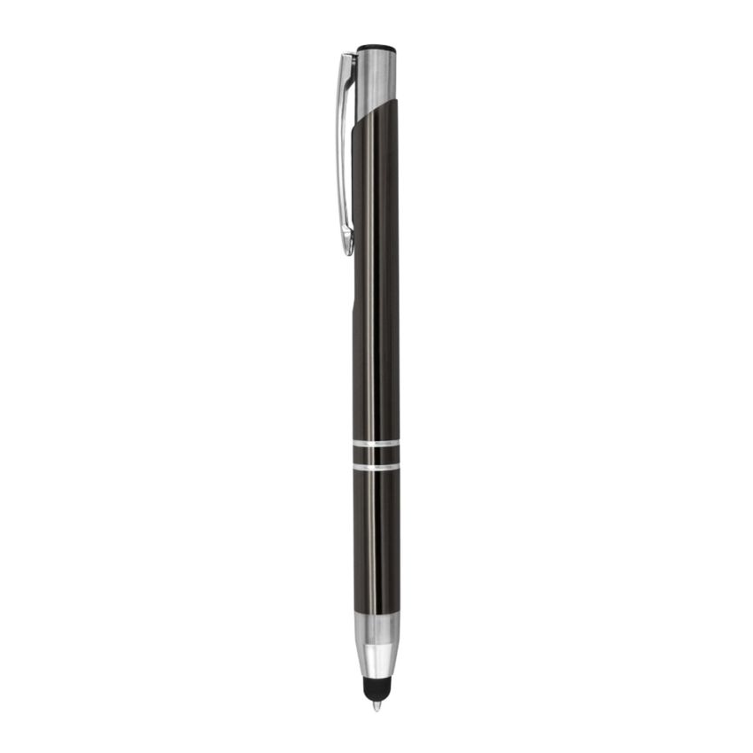 Stylo à bille en aluminium, avec écran tactile