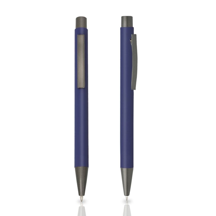 Rupen Stylo à bille en aluminium, finition en caoutchouc