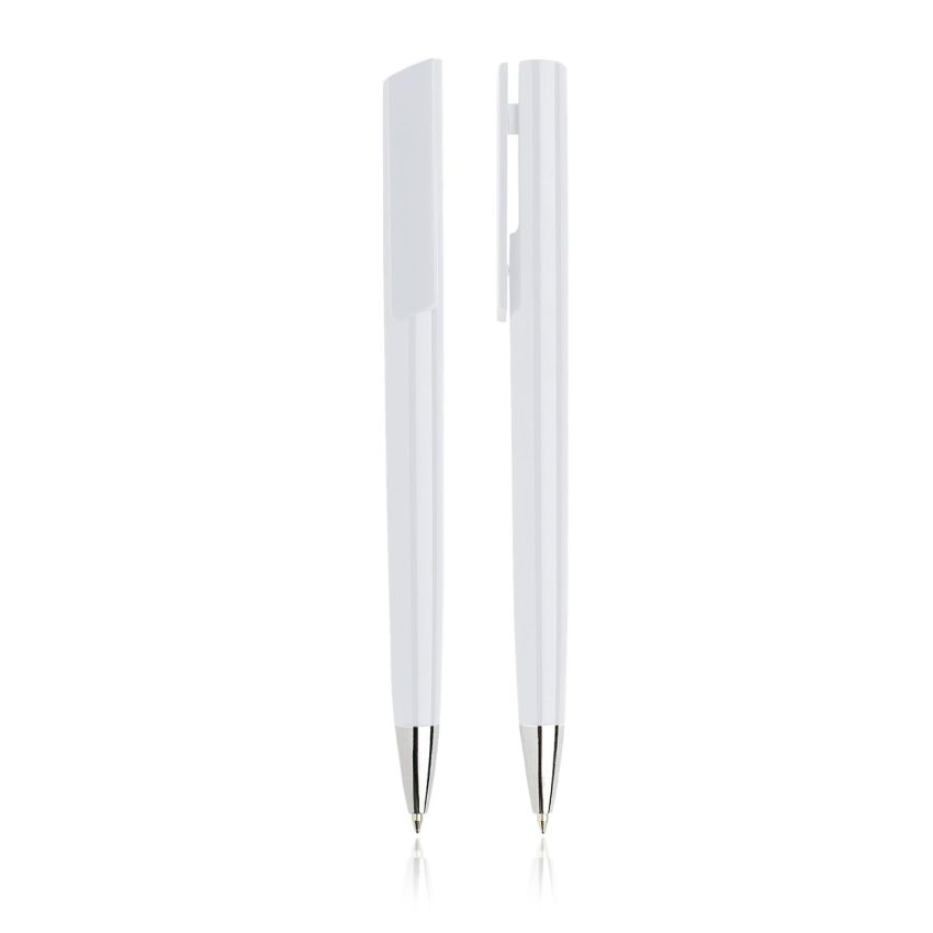 Stylo-bille à cliquer en plastique