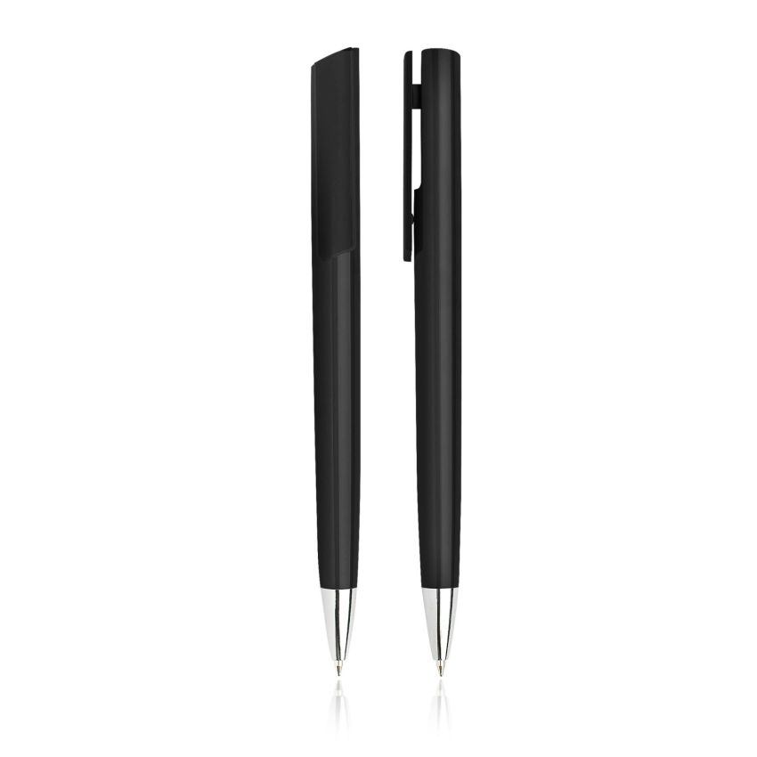 Stylo-bille à cliquer en plastique