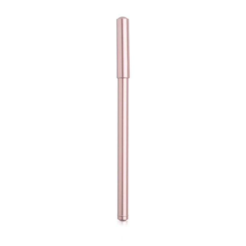 Stylo gel Charm, finition métallique, avec capuchon