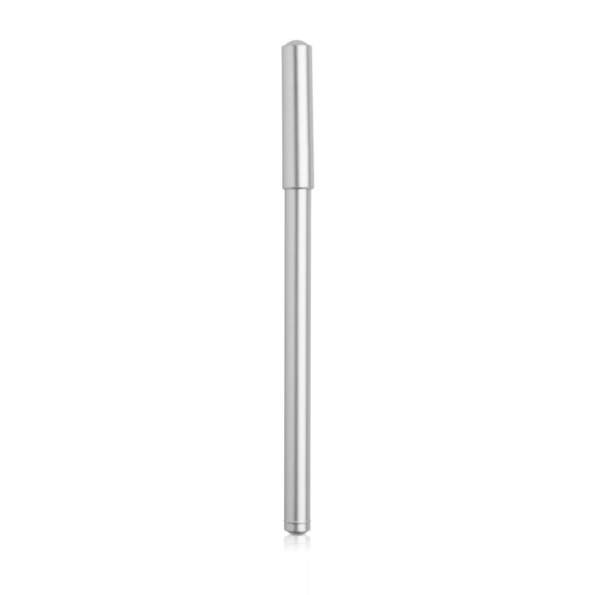 Stylo gel Charm, finition métallique, avec capuchon