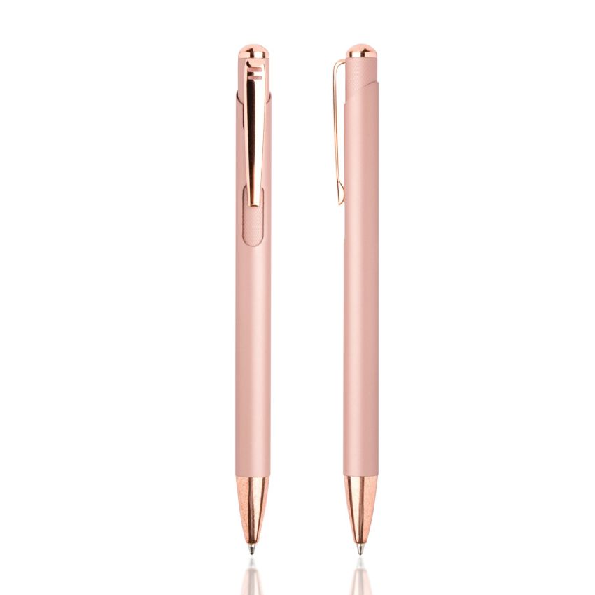 Stylo à bille en métal Writz, avec des détails cuivrés