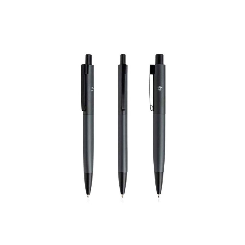 Nierfield Stylo à bille en aluminium avec connexion NFC