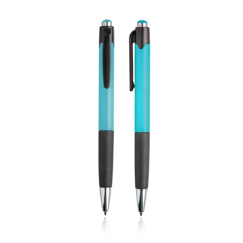 Hollic Stylo-bille en plastique, prise antidérapante