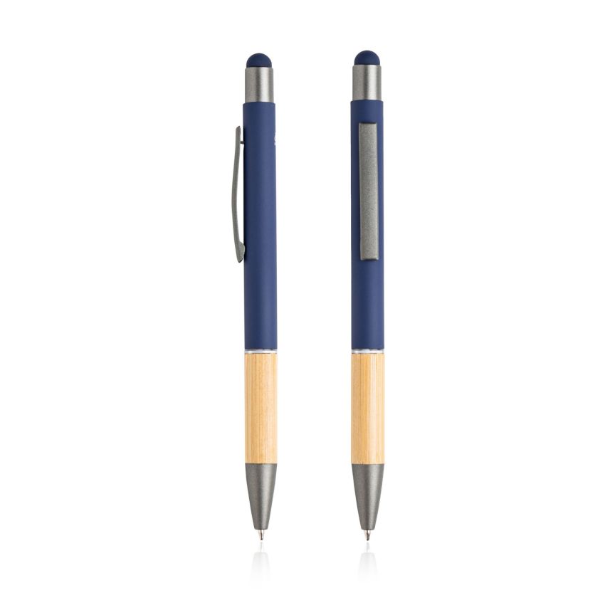 Stylo bille en aluminium recyclé, avec fonction tactile