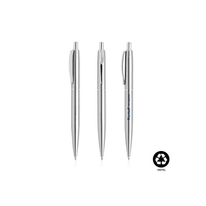 Resteel Stylo-bille en acier inoxydable recyclé
