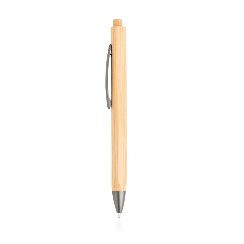 Boliboo Stylo à bille triangulaire en bambou