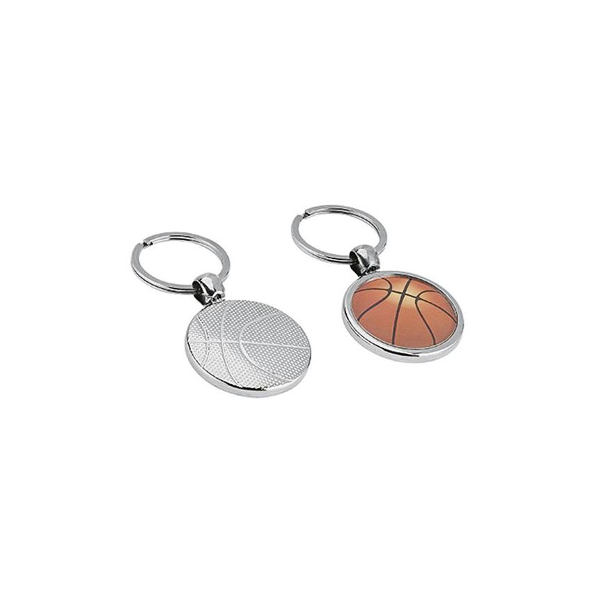 Porte-clés MBK ballon de basket, 1 face (Ø30mm)