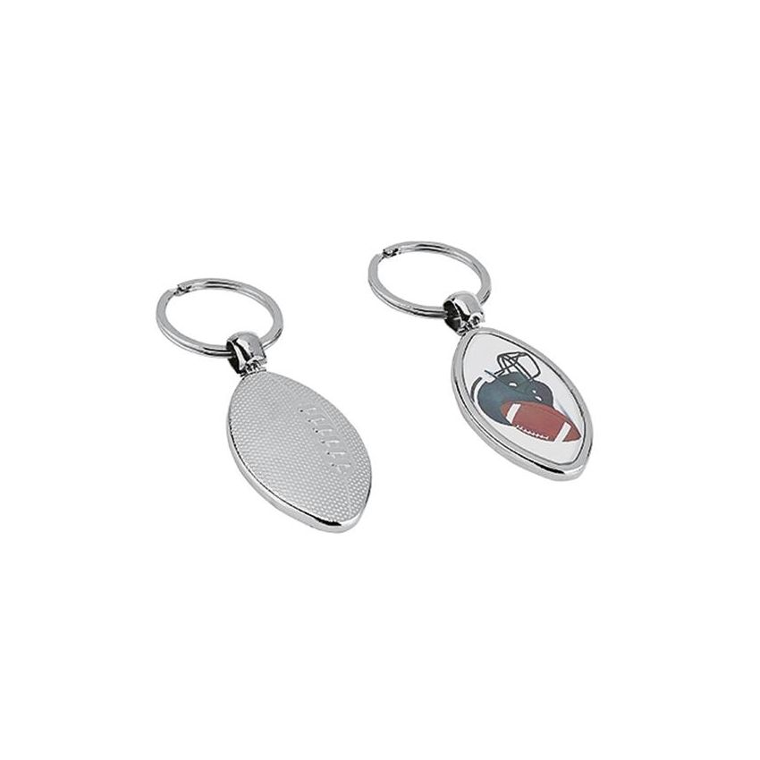 MRB Porte-clés RB ballon de rugby, 1 face (43x24mm)