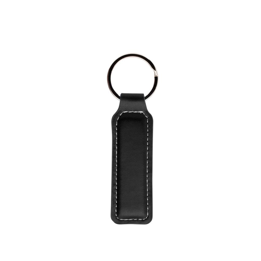Porte-clés rectangulaire en PU Strakey