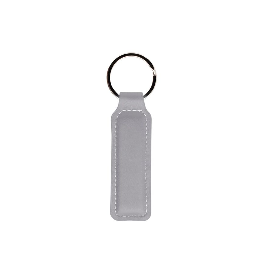 Porte-clés rectangulaire en PU Strakey