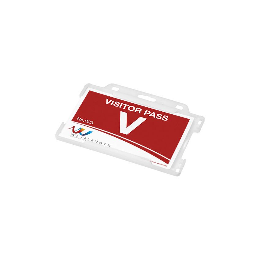 Porte-cartes en plastique recyclé 