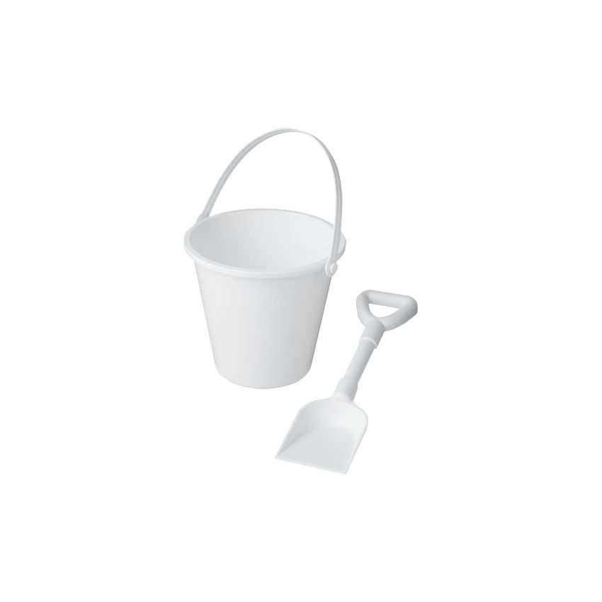 Seau et pelle de plage en plastique recyclé « Tides »