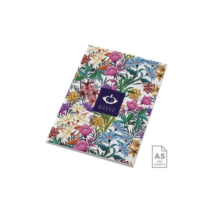 Bloc-notes à couverture souple A5 - 50 feuilles « Roman Austen »