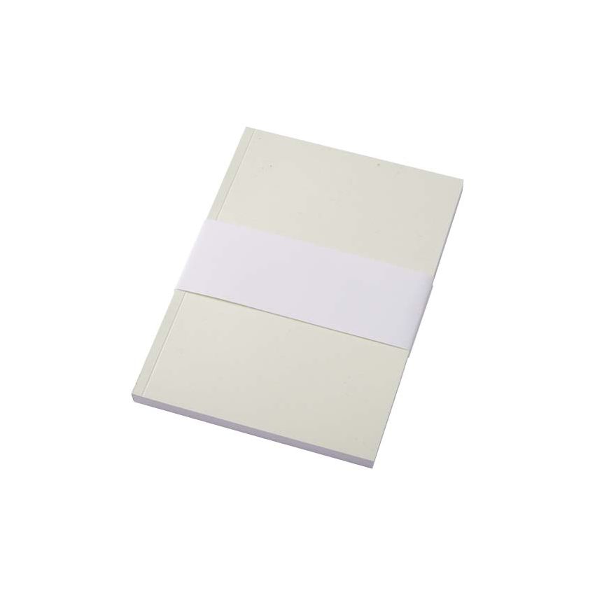 Bloc-notes A5 à couverture souple recyclée - 100 feuilles 