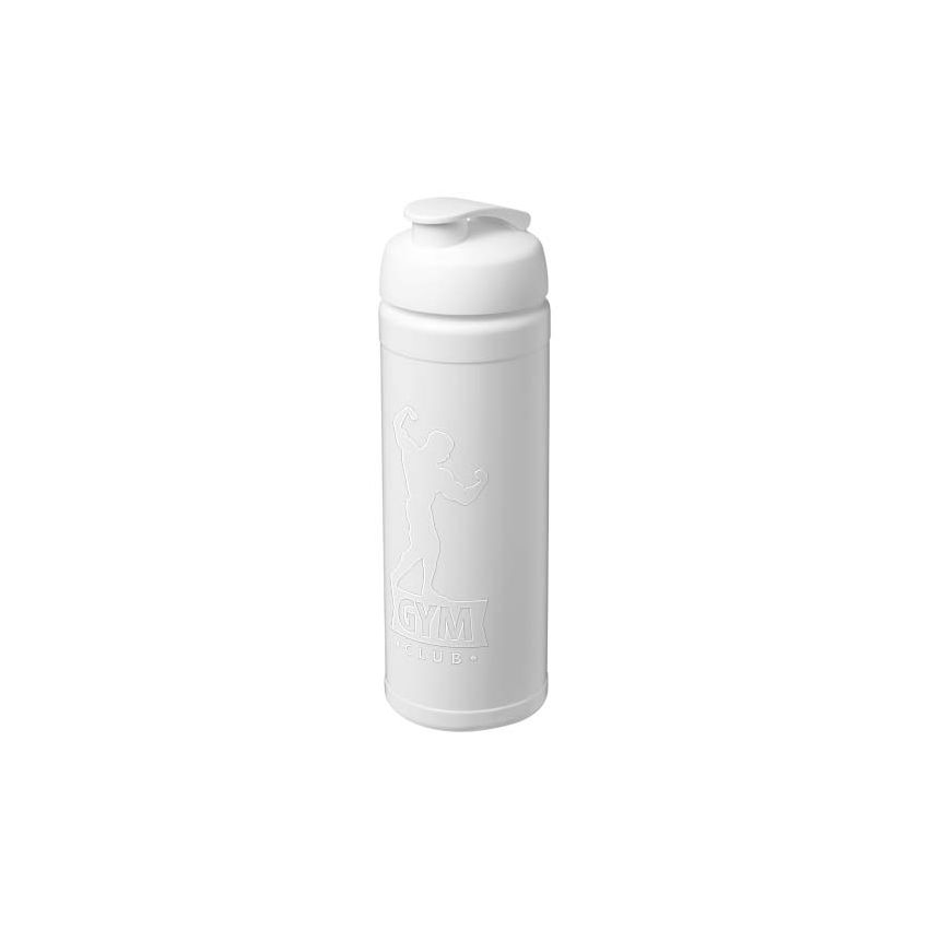 Bouteille de sport recyclée avec bouchon articulé de 750 ml 