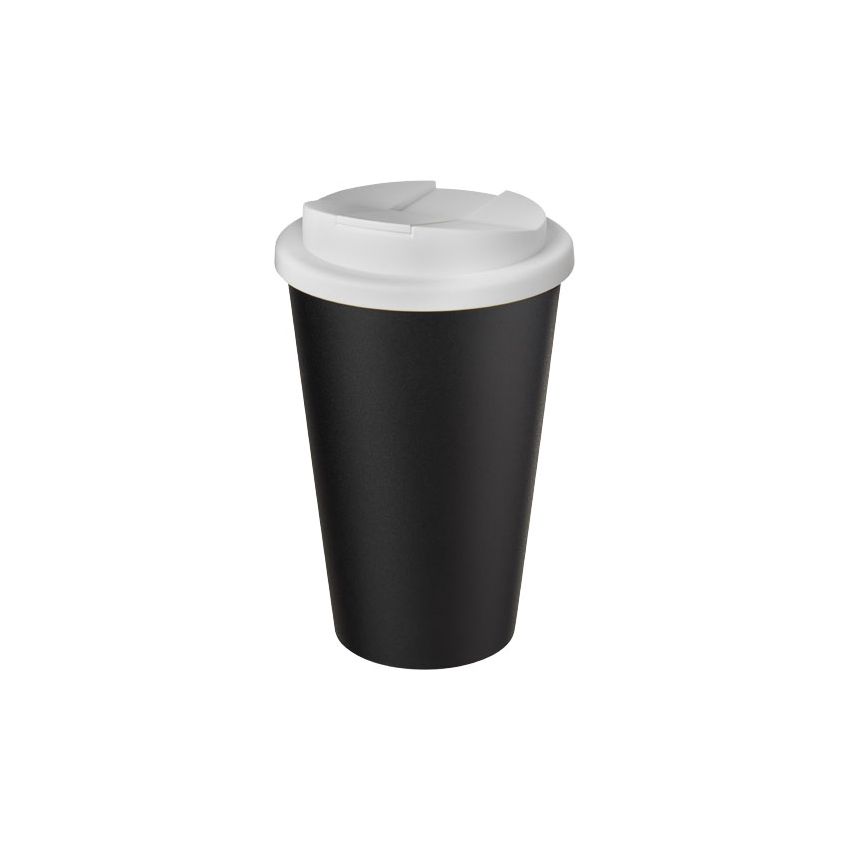 Gobelet isotherme recyclé de 350 ml avec couvercle anti-fuite 