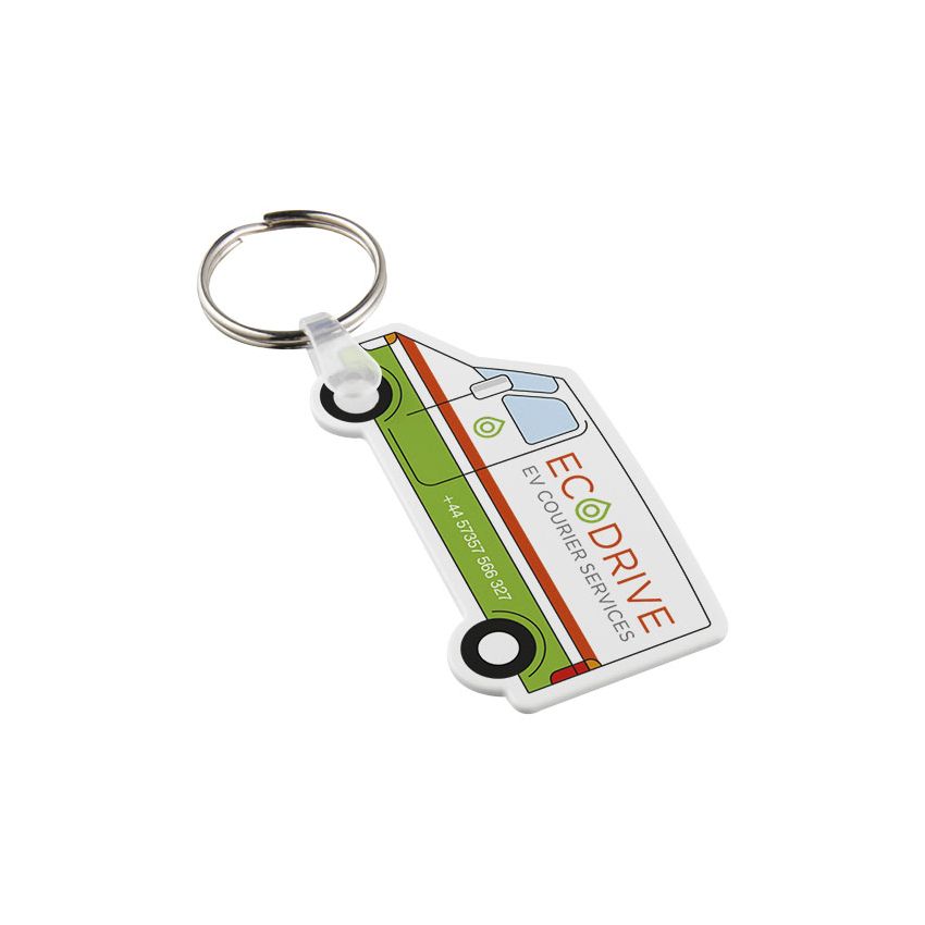 Porte-clés recyclé en forme de camionnette 