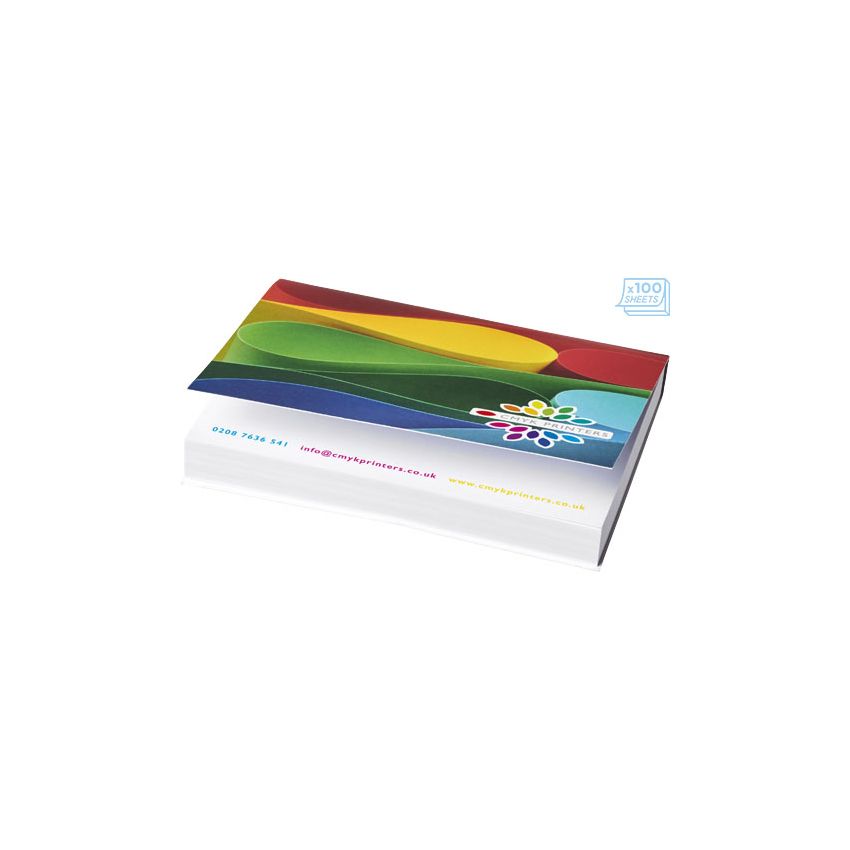 Papiers adhésifs Sticky-Mate® avec couverture souple 100x75mm
