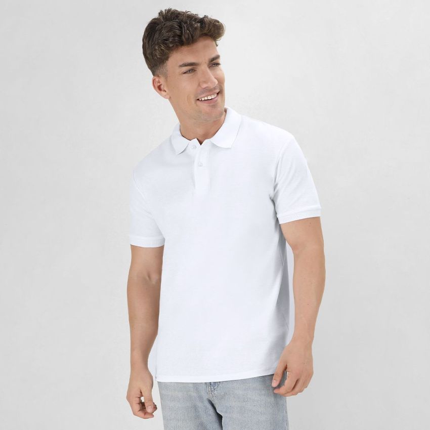 Polo Adulte Blanc Koupan