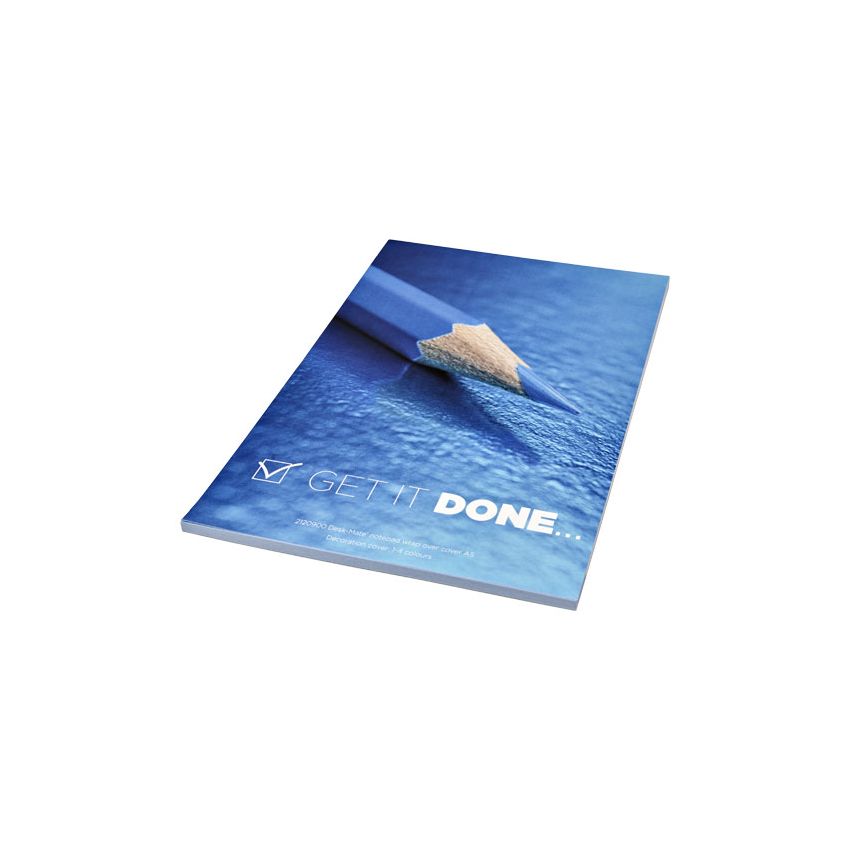 Bloc-notes A5 avec couverture laminée Desk-Mate®