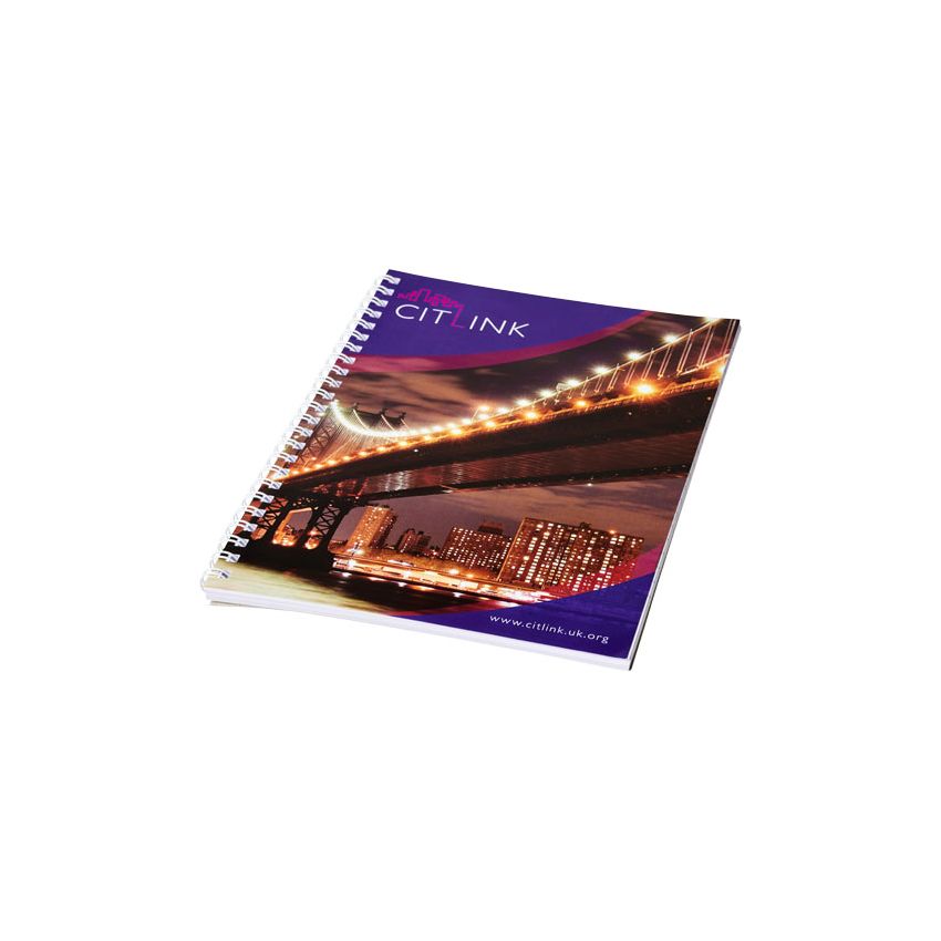 Caderno A4 espiral de arame Desk-Mate®