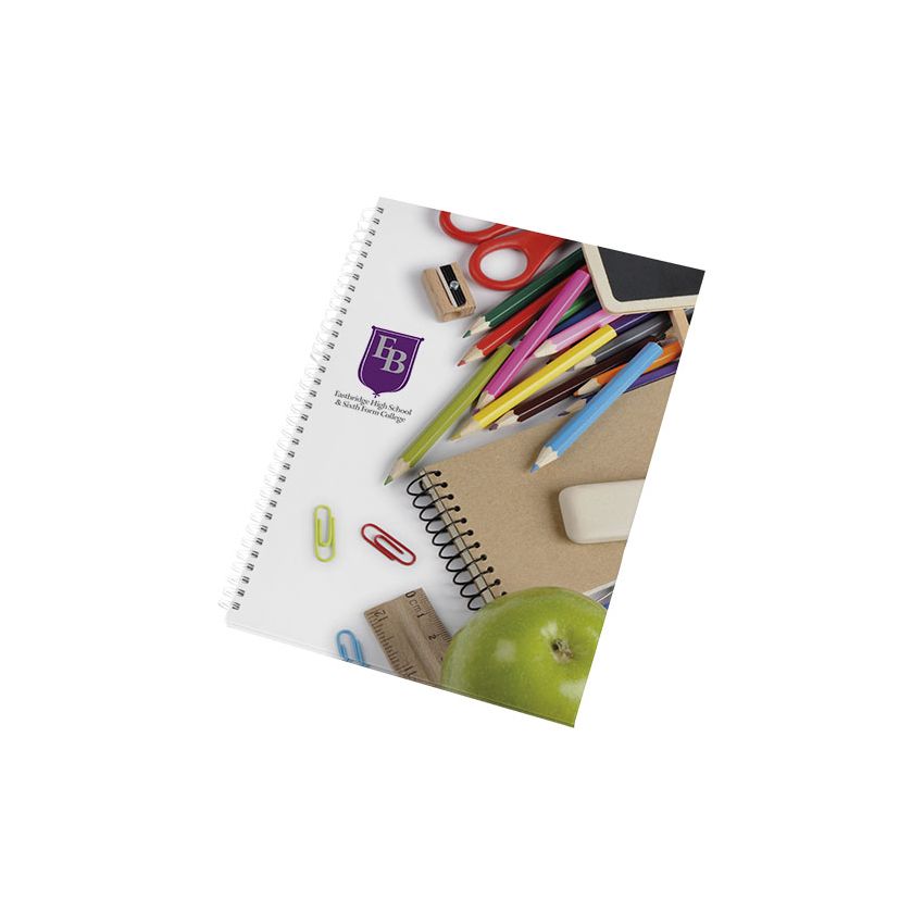 Caderno A4 Wire-o com capa rígida