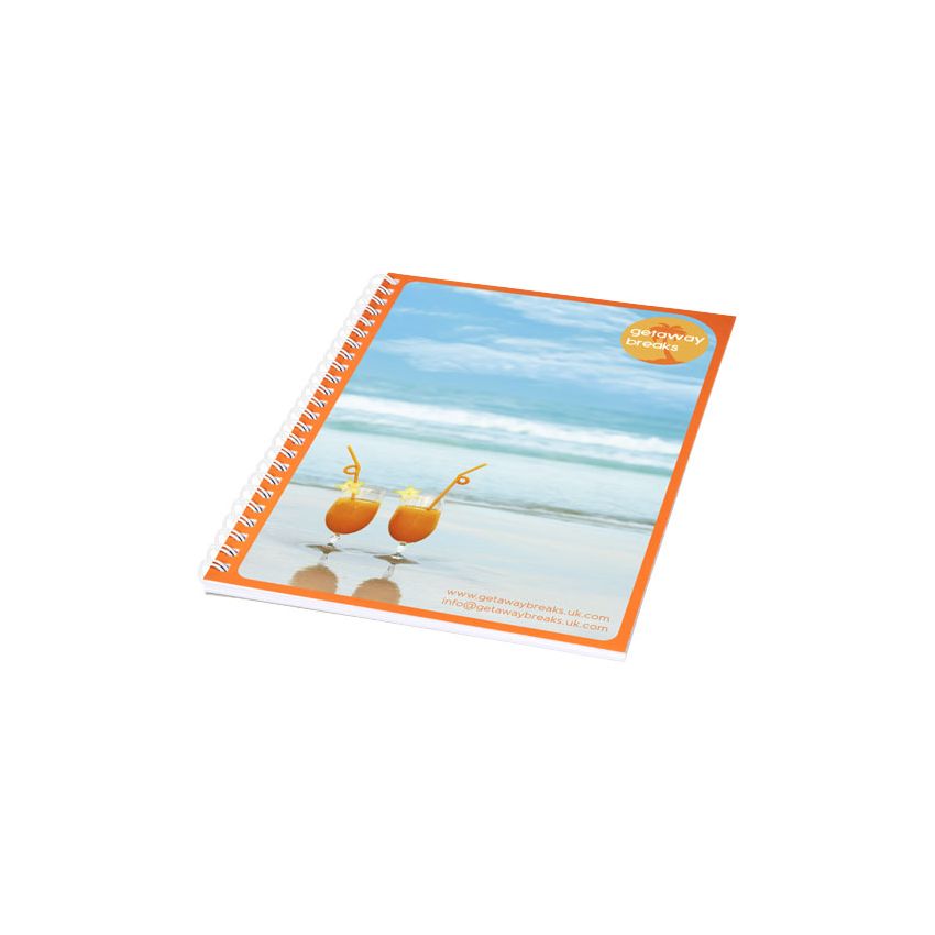 Caderno A5 com capa sintética Desk-Mate®