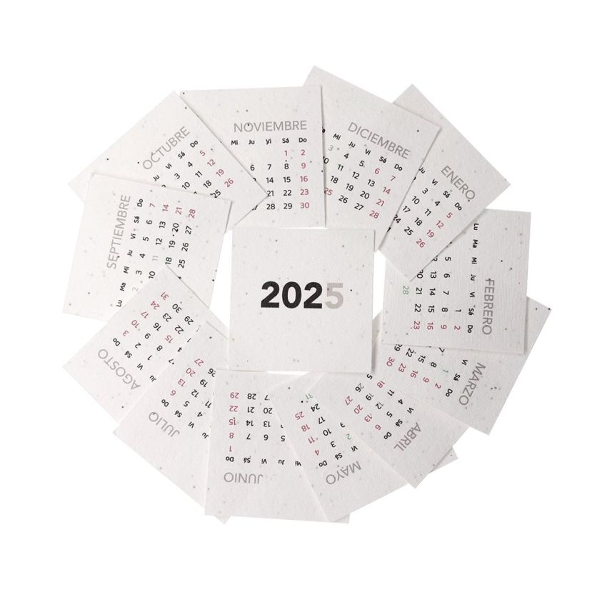 Calendrier Secrétaire Graines Krily