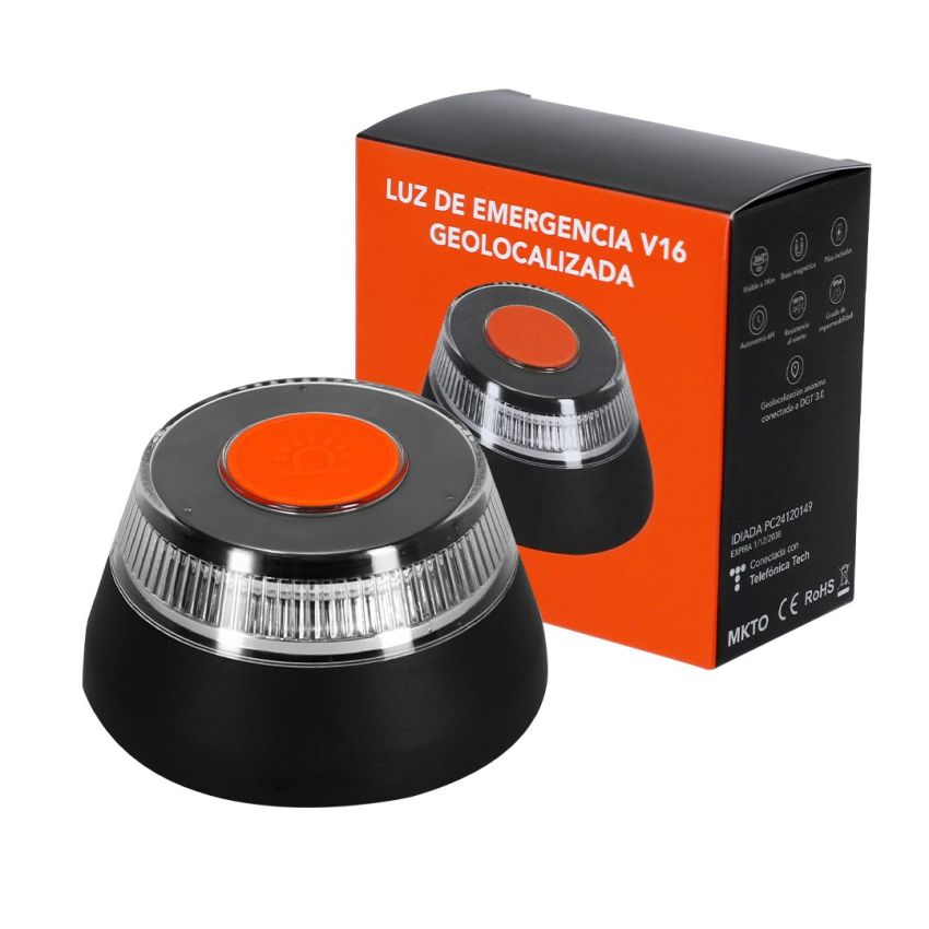 Lumière d'Urgence V16 Géolocalisée Kershaw