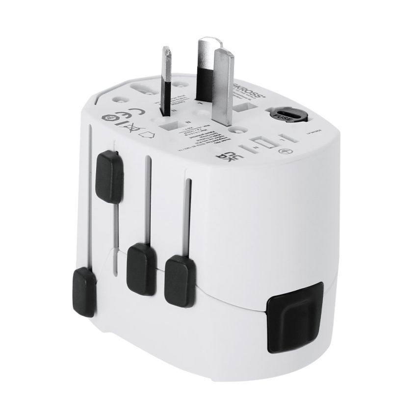 Adaptateur de voyage universel Skross PRO 3-POLE