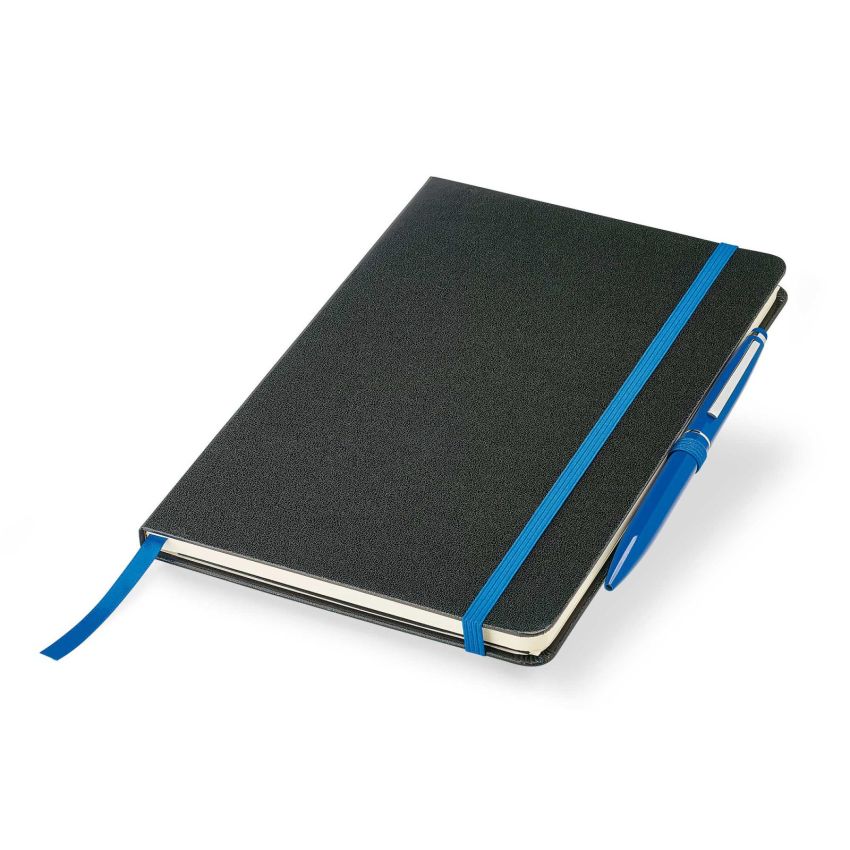 Happynote Bloc-notes A5, avec couverture en carton et pochette