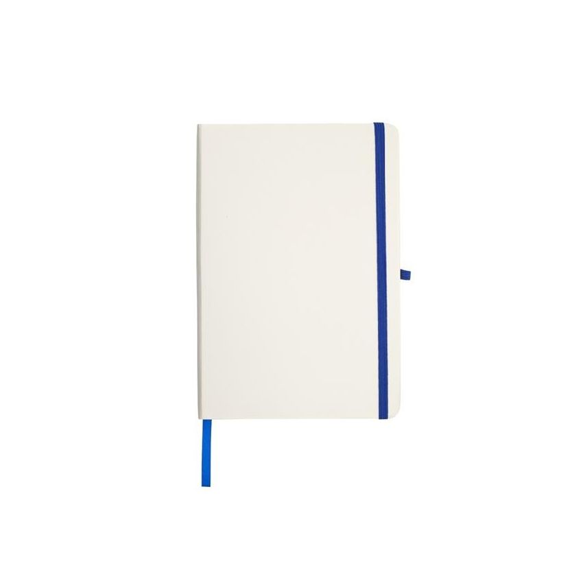 Notecolor Bloc-notes A5, avec couverture en carton et pochette