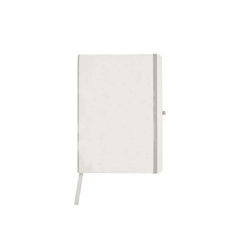 Notecolor Bloc-notes A5, avec couverture en carton et pochette