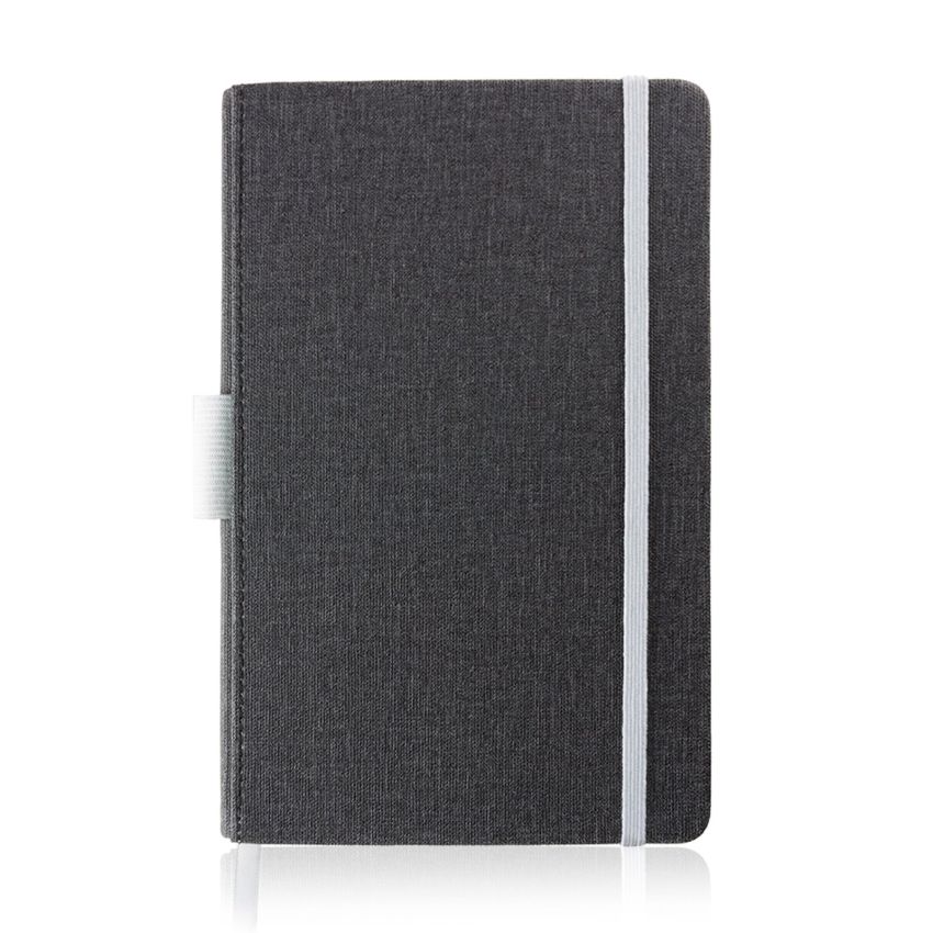 Exnote Bloc-notes A5 avec couverture en PU et porte-stylo