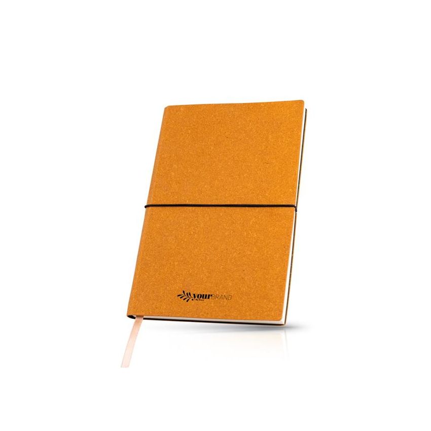 Carnet A5 Dubai avec couverture en cuir recyclé