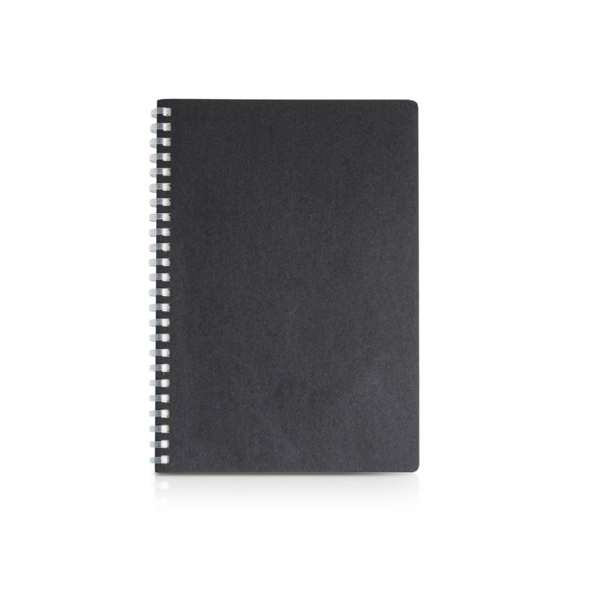KSpiral Bloc à anneaux souples A5 avec couverture en carton