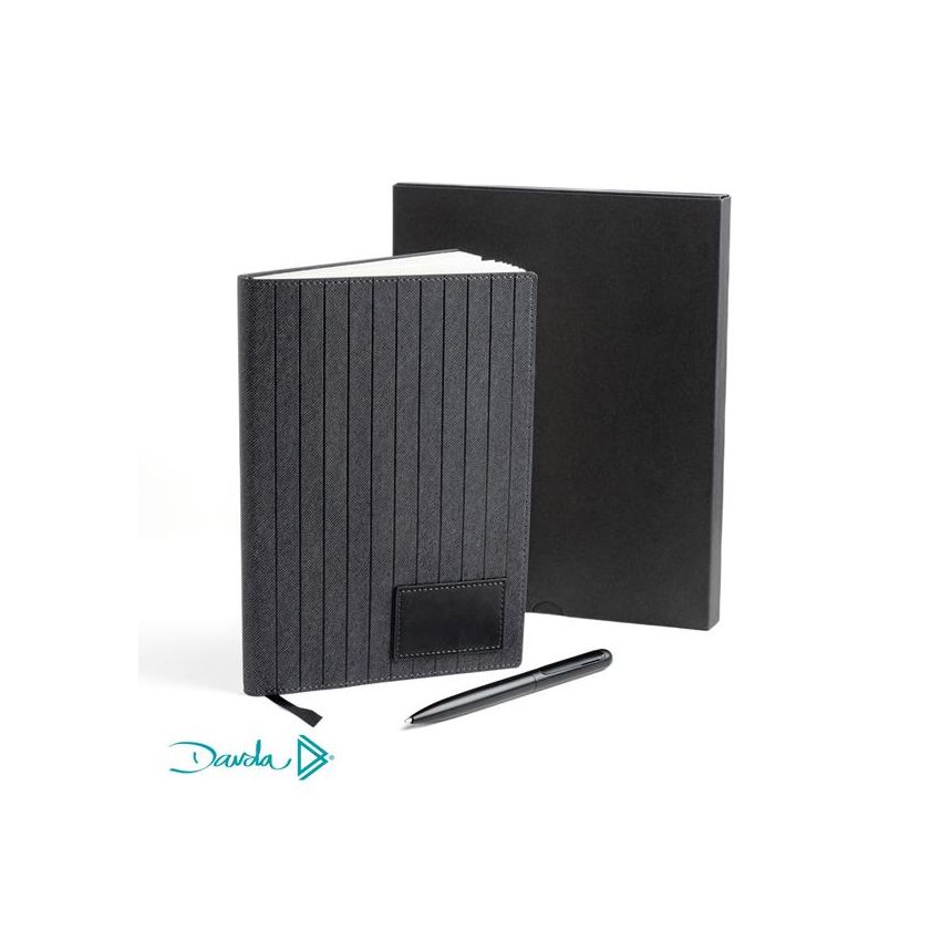Dabook Bloc A5 Davda, couverture en PU et boîte