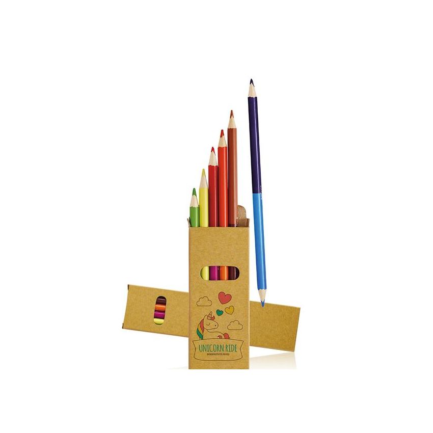 Colorsy Crayon bicolore 12 couleurs