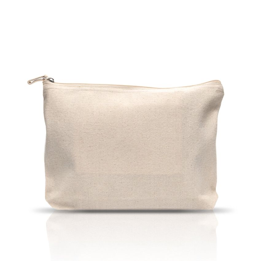Unipouch Pochette 100 % toile de coton avec compartiment intérieur