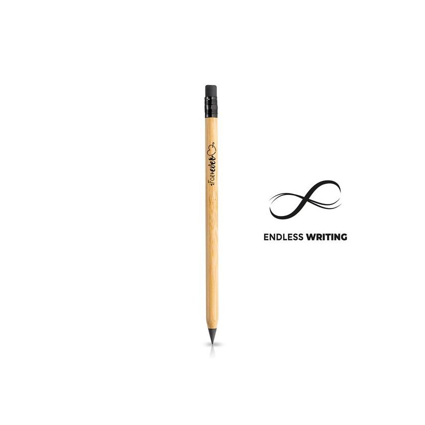 Infinity Crayon infini avec corps en bambou