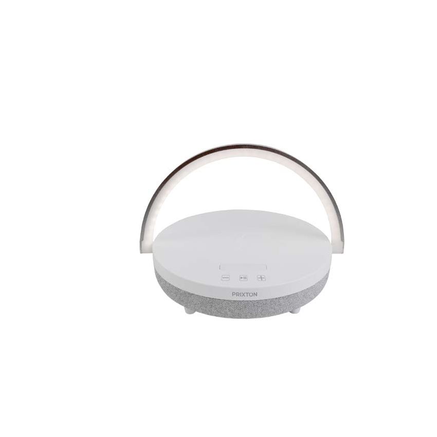 Enceinte Bluetooth® 4 en 1 de 10 W avec lumière LED et base de chargement sans fil 