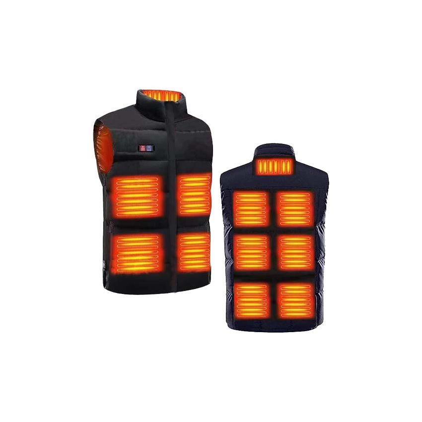Gilet chauffant avec powerbank pour le corps 