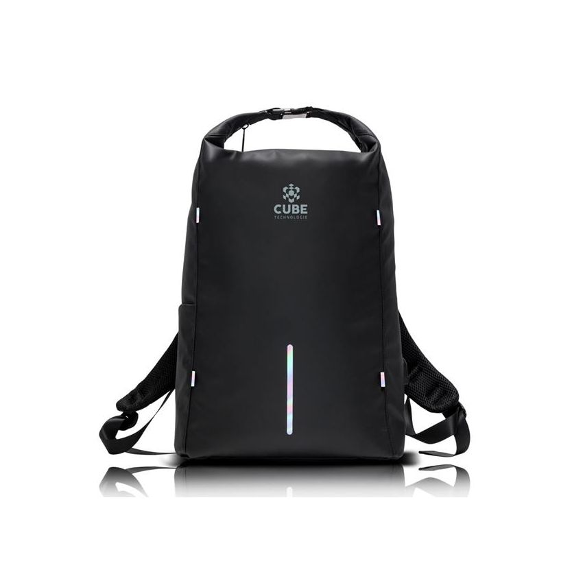 Be-dry Sac à dos antivol en bâche pour ordinateur portable avec détails réfléchissants