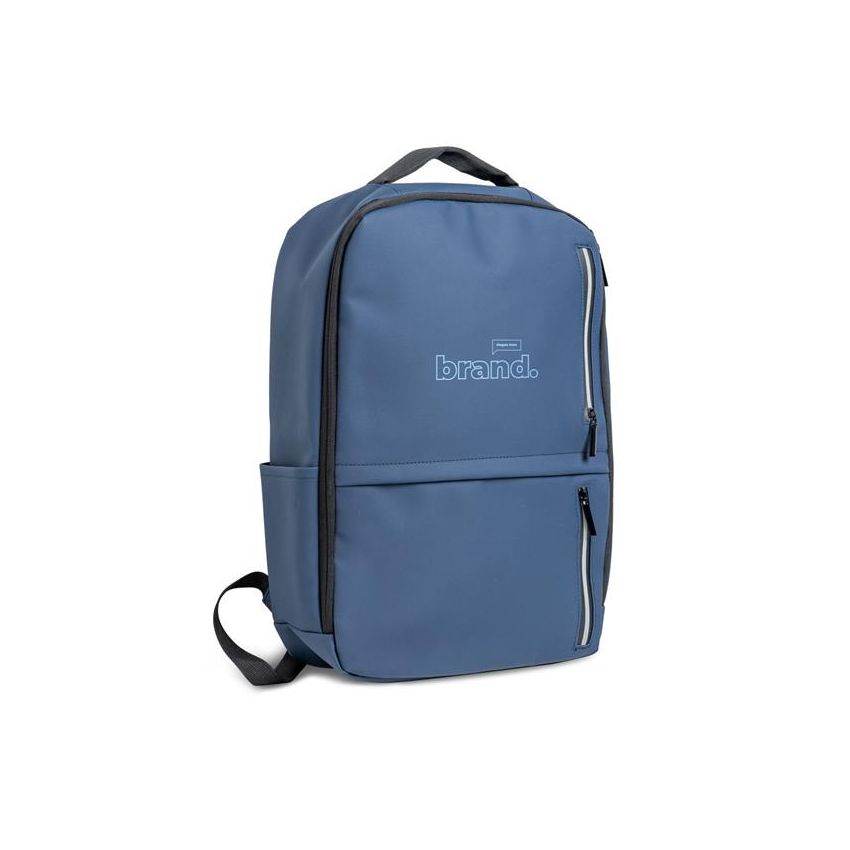 Luca Sac à dos pour ordinateur portable, fermetures réfléchissantes, PU souple