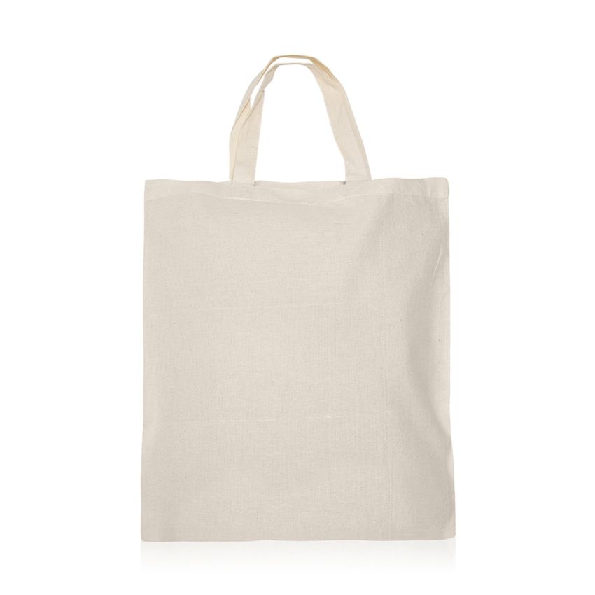 Shorthandle Sac à anses courtes 100% coton