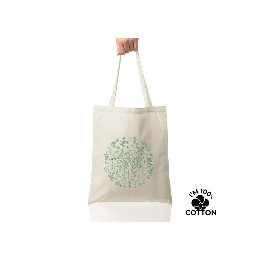 Cotton180 Sac à longues anses 100% coton 180g