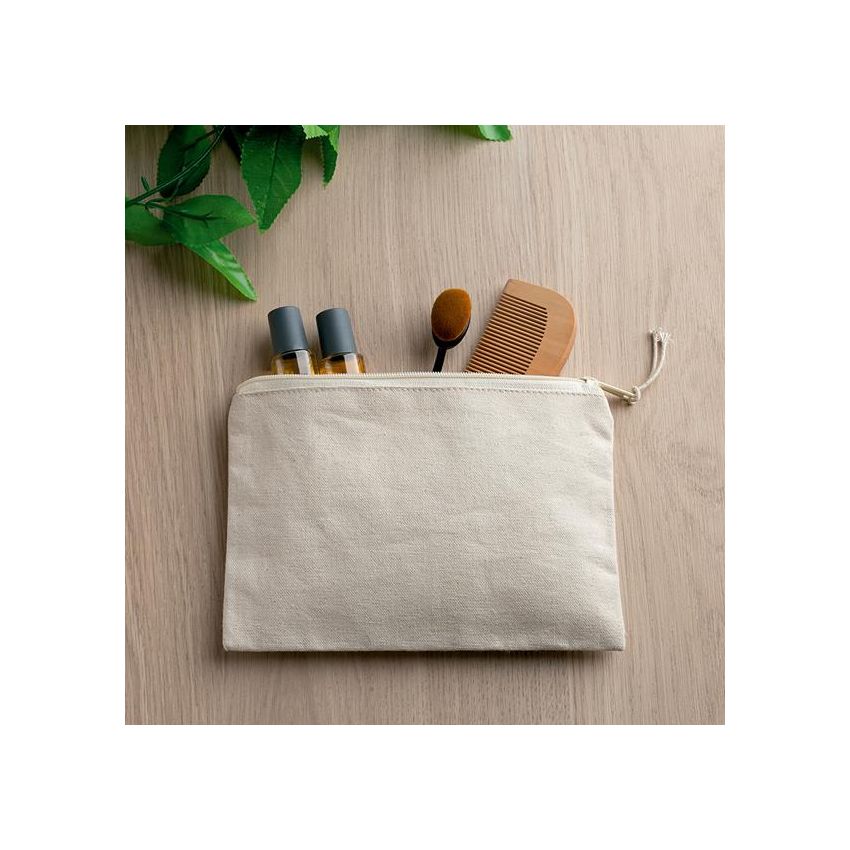 Cotpouch Pochette en toile 100% coton, avec fermeture