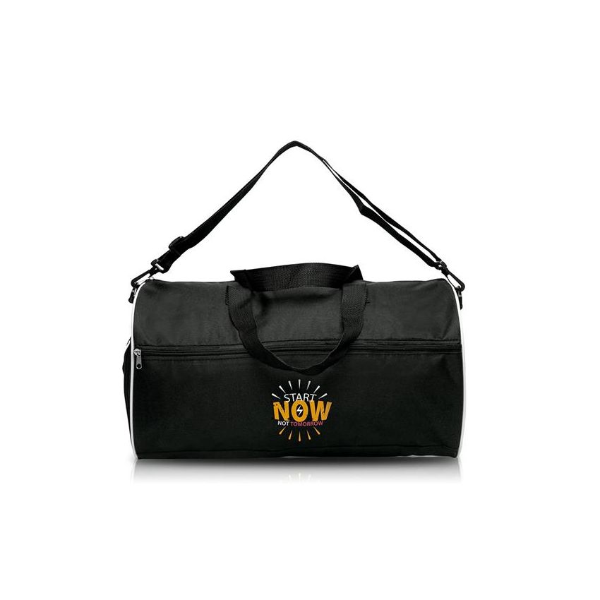 Sacs de sport Gyms en P-600D, avec pochette pour chaussures de tennis
